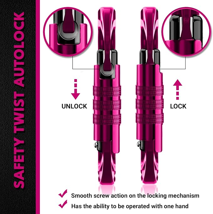 Rhino Produxs 12kN Heavy Duty Carabiner Clips, - Image 3