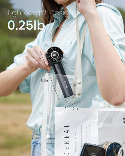 Gaiatop Portable Mini Fan, 3 Speed Handheld Fans - Image 4