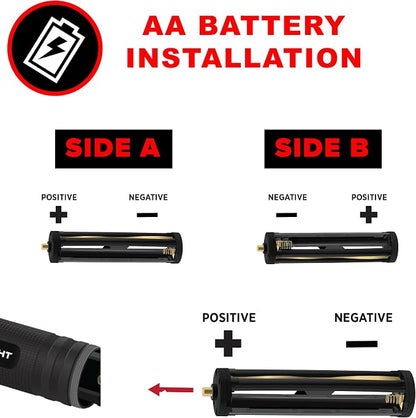 LED Flashlight High Lumens, Tactical Flashlight Battery Powered, Bright - Image 10