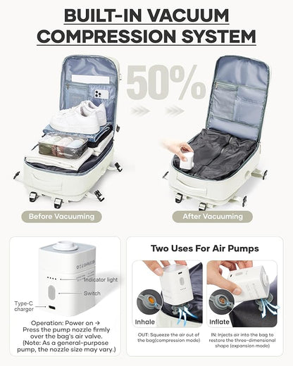 coofay Vacuum Backpack Travel - Image 2