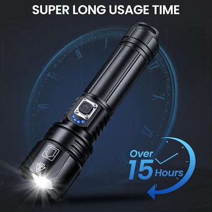 Rechargeable Flashlights High Lumens, 000 Lumen Brightest Led Flashlight - Image 3