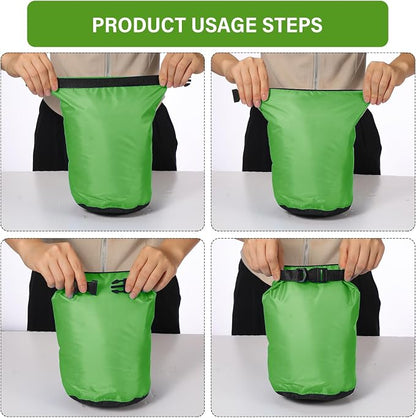 6 Pcs Waterproof Dry Bag Sack Lightweight Outdoor Dry Bags 35 L, 20 L, 15 L - Image 4
