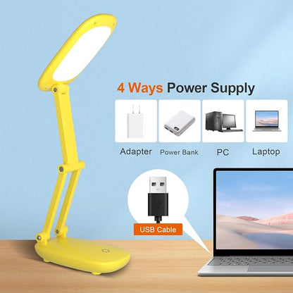Akejrym LED Desk Lamp for Office Home & Battery Operated Lamp Rechargeable Lamp - Image 4