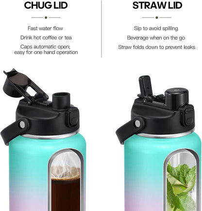 64oz Half Gallon Insulated Water Bottle - Image 2