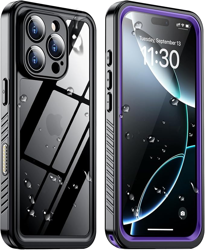 2025 New Designed for iPhone 16 Pro Case Waterproof, Phone Case for iPhone 16 by Red2Fire