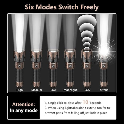 SKYFIRE Rechargeable Flashlight - Image 6