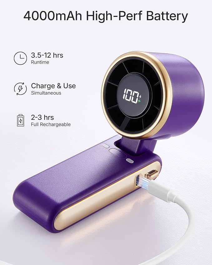 Portable Handheld Turbo Fan - Image 5