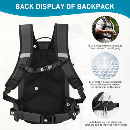 THKFISH IPX8 Waterproof Fishing Backpack - Image 3