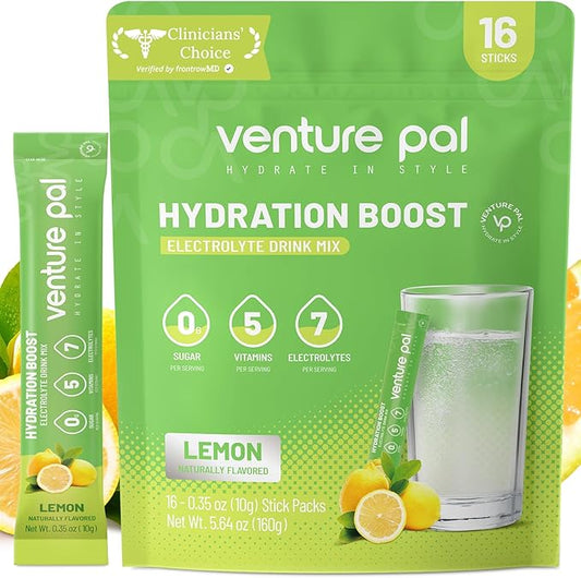 Venture Pal Sugar Free Electrolytes Powder Packets by VenturePal