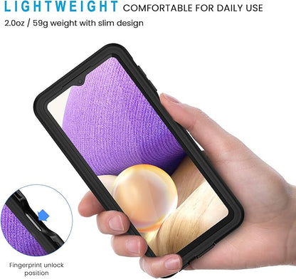 Lanhiem for Samsung Galaxy A32 5G Phone Case, IP68 Waterproof Dustproof Case - Image 2