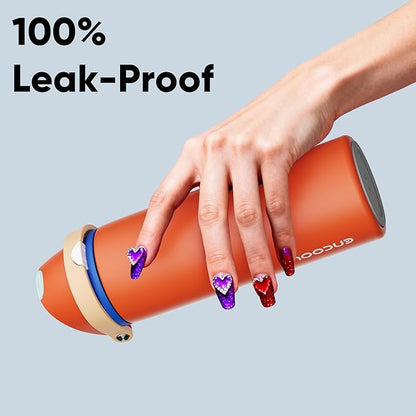 Insulated Water Bottle with Straw - Image 6