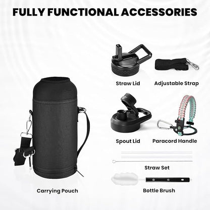 RAYMYLO Insulated Water Bottle 32 oz, Triple Wall Vacuum Stainless Steel - Image 6