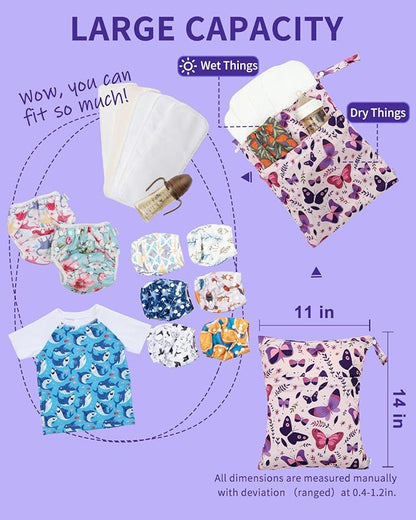 babygoal Wet Dry Bags 3 Pack, Waterproof Travel Bags - Image 3