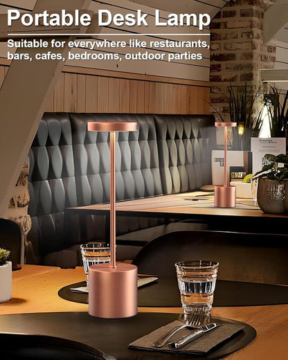 Swinerton Cordless Table Lamps Rechargeable, Portable LED Desk Lamp, 5000mAh - Image 4