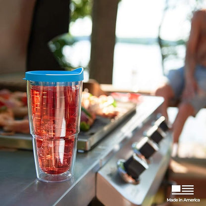 Tervis Clear & Colorful Tabletop Made in USA Double Walled Insulated Tumbler - Image 11