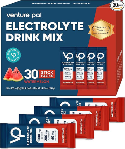 Venture Pal High Sodium Sugar Free Electrolytes Powder Packet by VenturePal