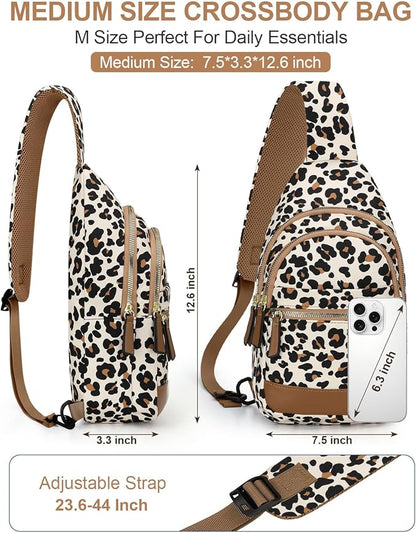 Capolo Sling Bag for Women Men Waterproof Crossbody Bags for Women Trendy - Image 3