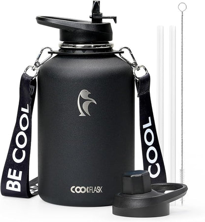 Coolflask 64oz Insulated Water Bottle by Coolflask