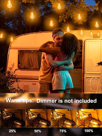 DAMAING Outdoor-String-Lights-Patio-Light-Outside 400FT Waterproof Patio Lights - Image 4