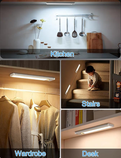 2000mAh Rechargeable Motion Sensor Light Indoor, Under Cabinet Lighting - Image 5