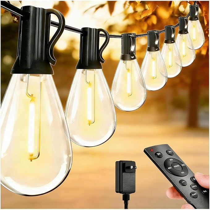 REEMEER 100FT LED Outdoor String Lights by ReemeerLEDStripLights