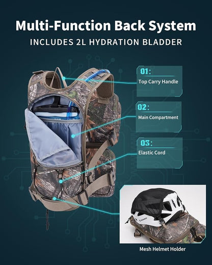 Blue Quartz 3-in-1 Running Vest - Image 4