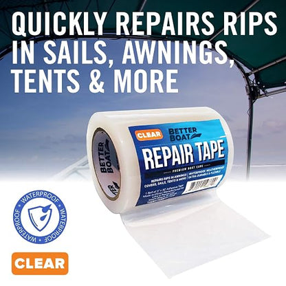 Better Boat Repair Tape for Fabric and Vinyl 30ft x 3in, Heavy Duty - Image 5