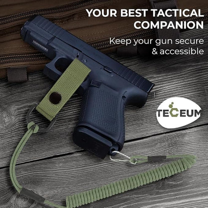 TECEUM Tactical Pistol Lanyard – 3+ Colors – Equipment Accessories - Image 9