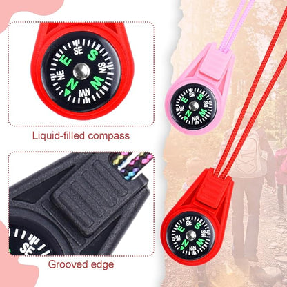 50 Pack Compass for Kids Mini Compasses Bulk Kids Toy Compass for Party - Image 3