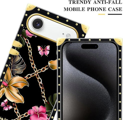for iPhone 17 Air Case Luxury Golden Decoration - Image 4
