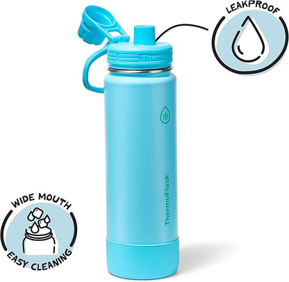 ThermoFlask 24 oz Double Wall Vacuum Insulated Stainless Steel Water Bottle - Image 3