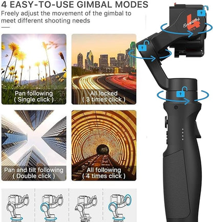 hohem iSteady Pro 4 3-Axis Gimbal Stabilizer - Image 6