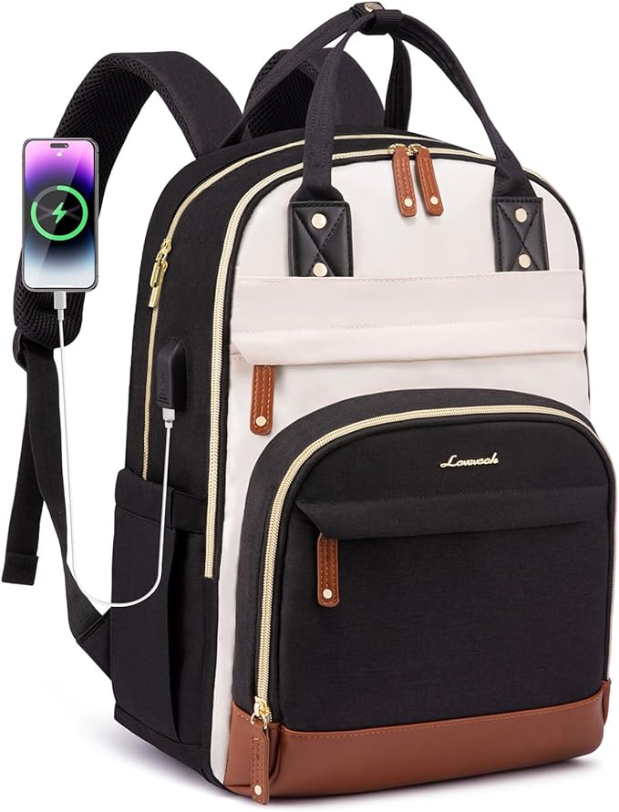 LOVEVOOK Backpack for Women, Laptop Backpack Women, Fit 15.6 Inch Laptop Bag by LOVEVOOK