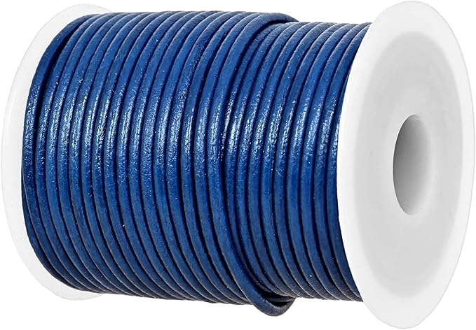 GENIQUE Real/Genuine Round Leather String Cord by GENIQUE