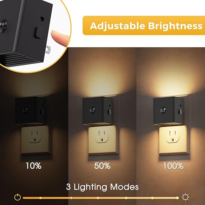L LOHAS LED Motion Sensor Night Light, Plug in Night Light - Image 4