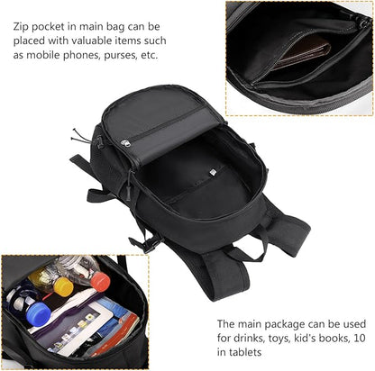ArcEnCiel 10L/20L Mini X-Small Tactical Backpack MOLLE Daypack Gear Pack - Image 5