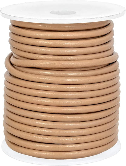 GENIQUE Real/Genuine Round Leather String Cord - Image 3