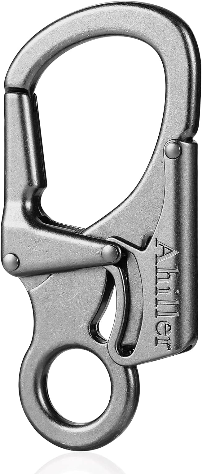 Ahiller Carabiner Clip, Double Anti-Misopening Locking Design, Key Ring Clip - Image 7