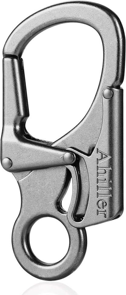 Ahiller Carabiner Clip, Double Anti-Misopening Locking Design, Key Ring Clip - Image 7
