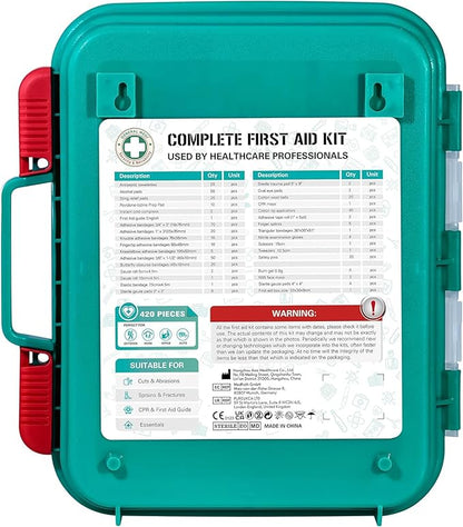 General Medi 420 Pieces Professional First Aid Kit - Image 8