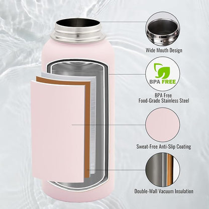 Fijinhom 32 oz Insulated Water Bottle - Image 2