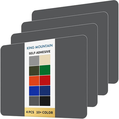 KING MOUNTAIN Self Adhesive Nylon Fabric Repair Patch, 9×11 Inches 4 Pcs by ForABetterHomeLife
