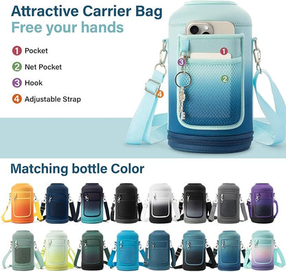DYSANKY 1 Gallon Water Bottle Insulated | Thickened Stainless Steel Vacuum - Image 4