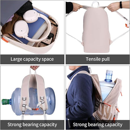 FENGDONG 35L Lightweight Foldable Waterproof Packable Travel Small Hiking - Image 5