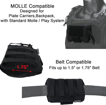Tactical Molle Admin Pouch Chest Rig Small Molle Chest Pouch Utility MOLLE/Belt - Image 6