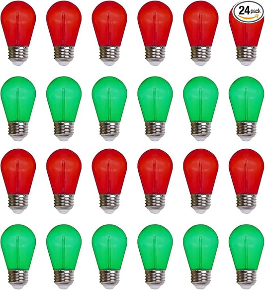 Jslinter Colored String LED Light Bulbs by Jslinter