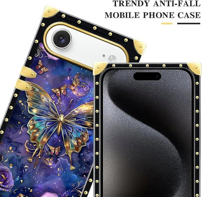 for iPhone 17 Air Case Luxury Golden Decoration - Image 4