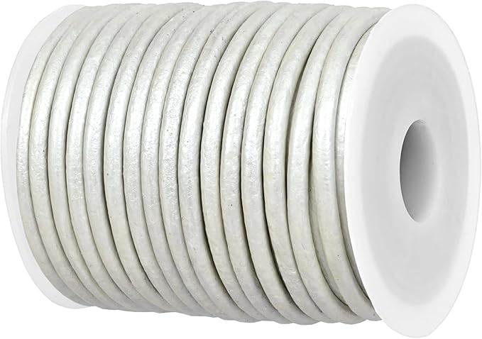 GENIQUE Real/Genuine Round Leather String Cord by GENIQUE