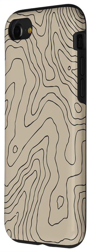 Coyote Country Guide Lines Topographical Contour Map Case - Image 2