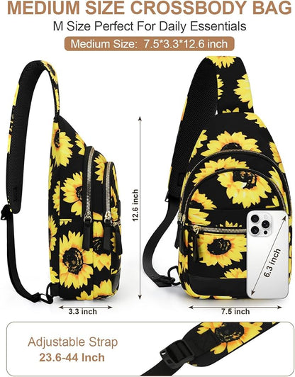 Capolo Sling Bag for Women Men Waterproof Crossbody Bags for Women Trendy - Image 3